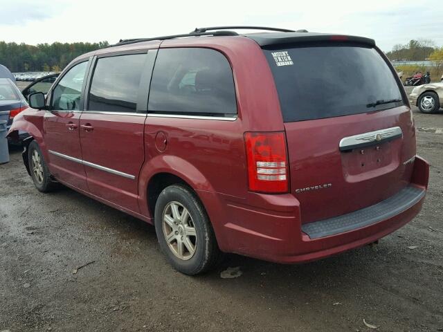 2A4RR5D15AR319408 - 2010 CHRYSLER TOWN & COU RED photo 3