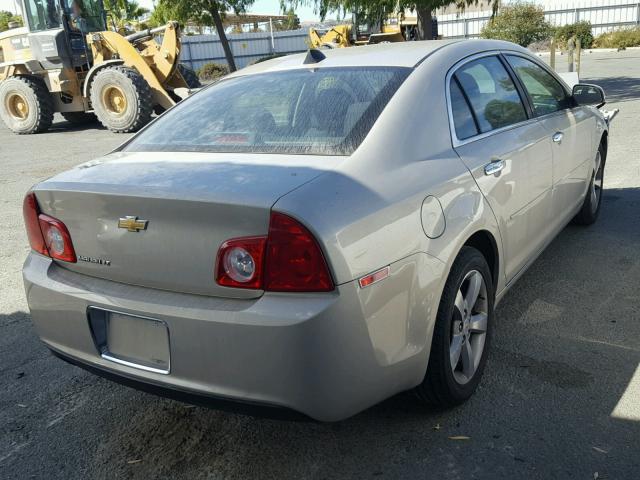 1G1ZC5E07CF109800 - 2012 CHEVROLET MALIBU 1LT GOLD photo 4