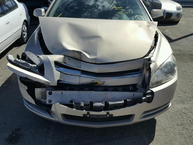 1G1ZC5E07CF109800 - 2012 CHEVROLET MALIBU 1LT GOLD photo 7