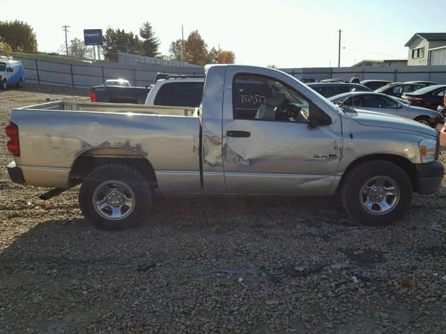 1D7HA16K78J223713 - 2008 DODGE RAM 1500 S GRAY photo 9