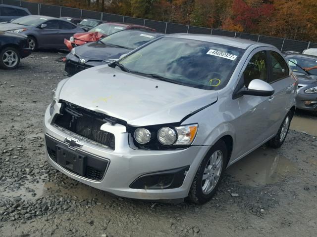 1G1JC5SH2C4169907 - 2012 CHEVROLET SONIC LT SILVER photo 2