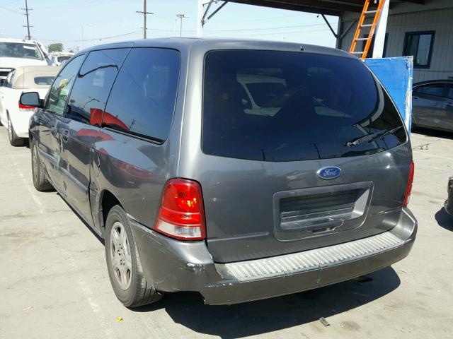 2FMZA50655BA94304 - 2005 FORD FREESTAR S GRAY photo 3