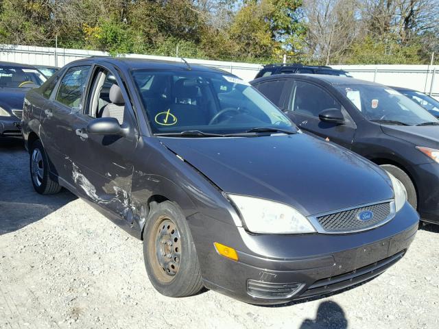 1FAFP34N26W250770 - 2006 FORD FOCUS ZX4 GRAY photo 1