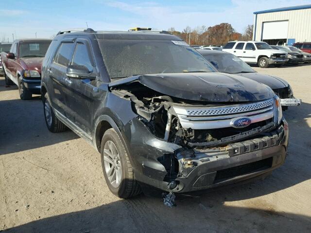 1FMHK8D85CGA75957 - 2012 FORD EXPLORER X BLACK photo 1