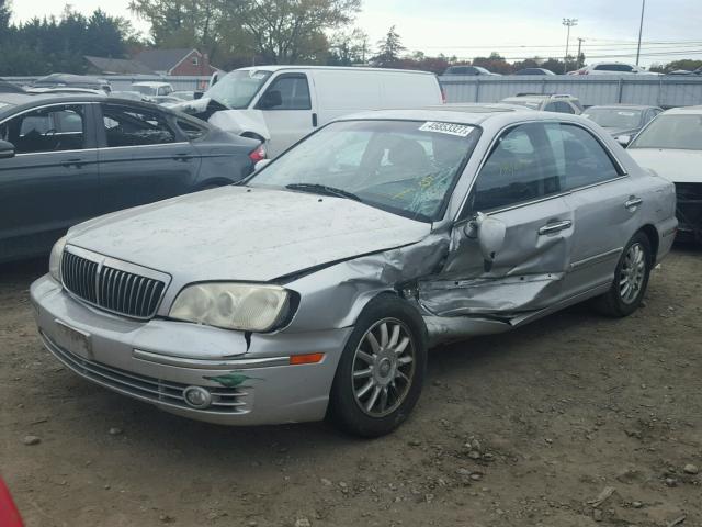 KMHFU45E24A274872 - 2004 HYUNDAI XG 350 SILVER photo 2