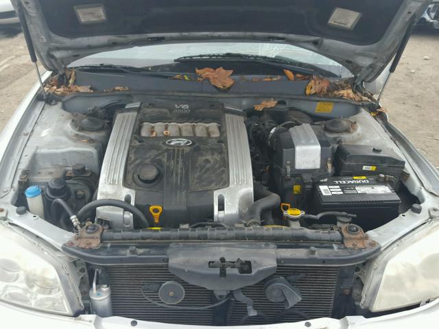 KMHFU45E24A274872 - 2004 HYUNDAI XG 350 SILVER photo 7