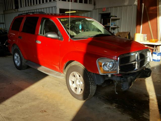 1D4HD48N55F509121 - 2005 DODGE DURANGO SL RED photo 1