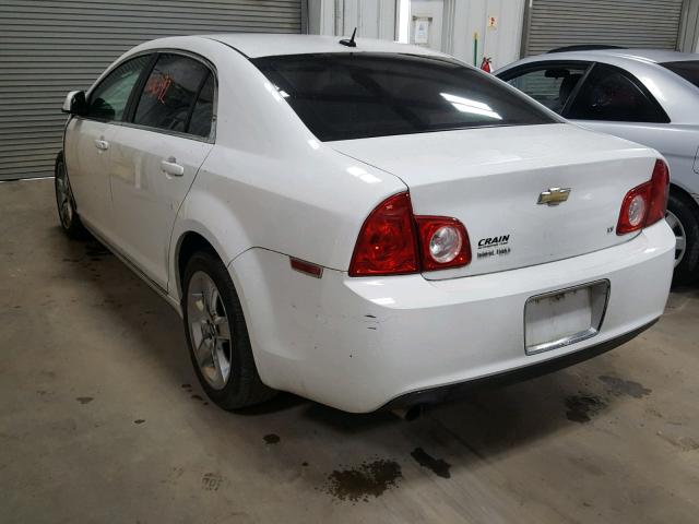 1G1ZH57N794220863 - 2009 CHEVROLET MALIBU 1LT WHITE photo 3