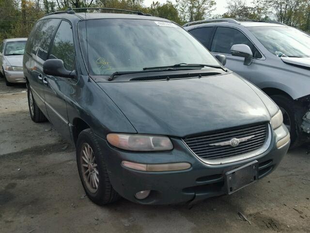 1C4GP64L5YB643896 - 2000 CHRYSLER TOWN & COU GREEN photo 1