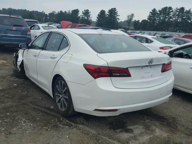 19UUB2F33FA009904 - 2015 ACURA TLX WHITE photo 3