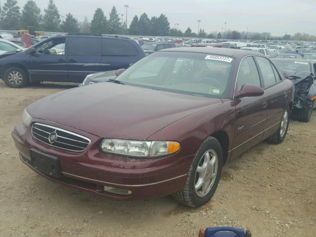 2G4WB55K1Y1344489 - 2000 BUICK REGAL LS 栗色 照片 2