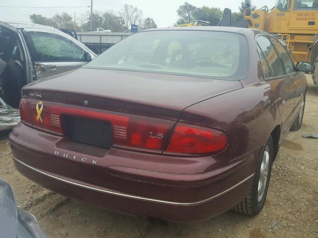 2G4WB55K1Y1344489 - 2000 BUICK REGAL LS 栗色 照片 4