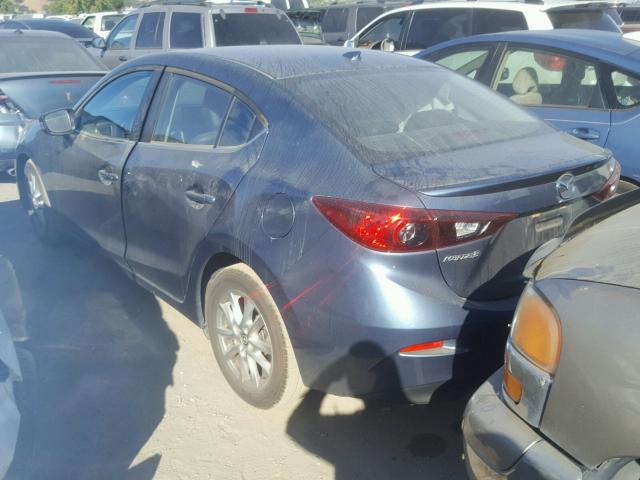 JM1BM1W71E1175365 - 2014 MAZDA 3 GRAND TO BLUE photo 3