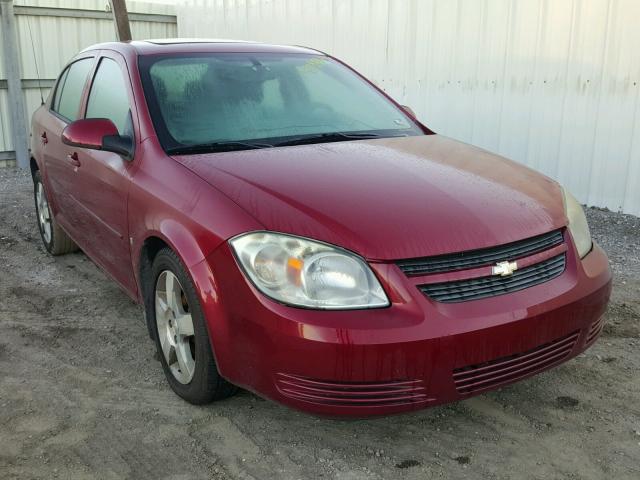 1G1AT58H597280935 - 2009 CHEVROLET COBALT LT RED photo 1