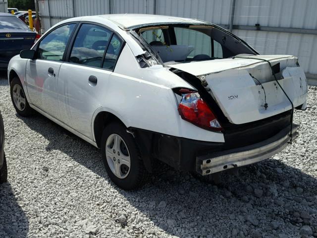 1G8AF52F94Z227362 - 2004 SATURN ION LEVEL WHITE photo 3