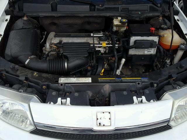 1G8AF52F94Z227362 - 2004 SATURN ION LEVEL WHITE photo 7