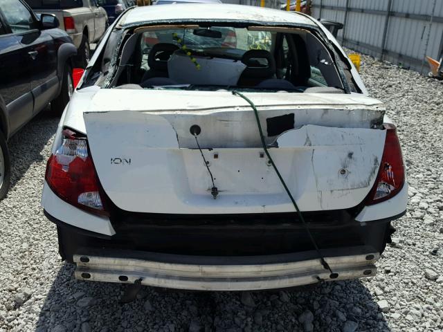 1G8AF52F94Z227362 - 2004 SATURN ION LEVEL WHITE photo 9
