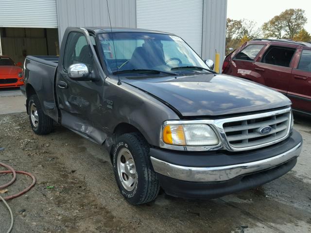 1FTRF07W92KB71093 - 2002 FORD F150 GRAY photo 1