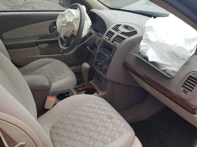 1G1ZT54835F177490 - 2005 CHEVROLET MALIBU LS SILVER photo 5