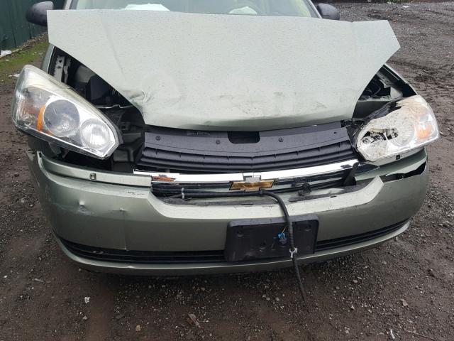 1G1ZT54835F177490 - 2005 CHEVROLET MALIBU LS SILVER photo 9