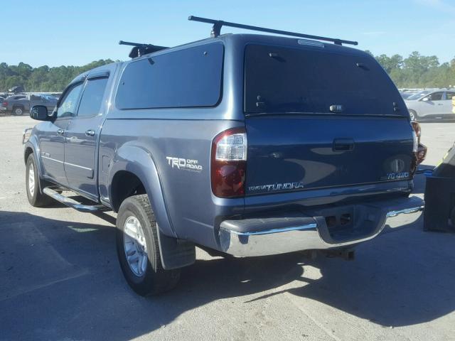 5TBDT441X6S530140 - 2006 TOYOTA TUNDRA BLUE photo 3