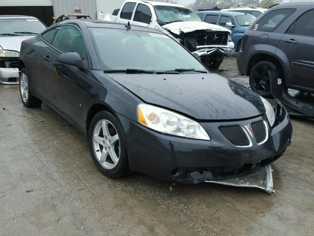 1G2ZH17N594173871 - 2009 PONTIAC G6 GT BLACK photo 1