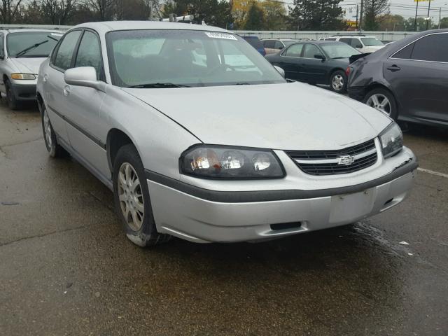 2G1WF52E839300578 - 2003 CHEVROLET IMPALA SILVER photo 1