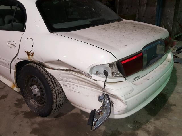 1G4HP54K024136692 - 2002 BUICK LESABRE CU WHITE photo 9