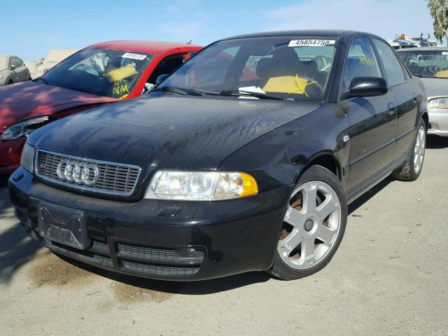 WAURD68D41A100164 - 2001 AUDI S4 2.7 QUA BLACK photo 2