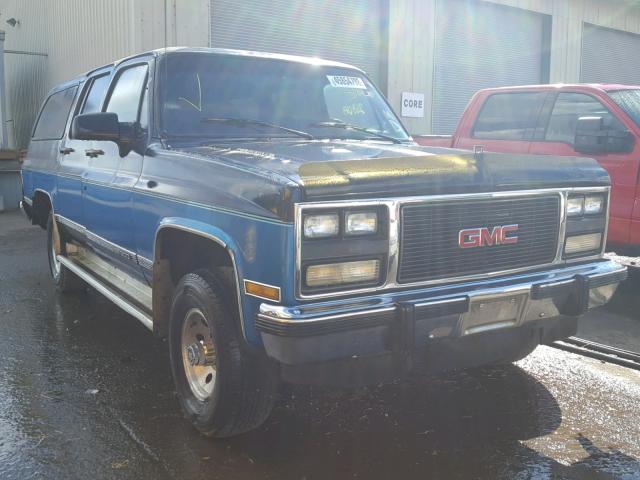 1GKEV16K8MF502929 - 1991 GMC SUBURBAN V BLUE photo 1