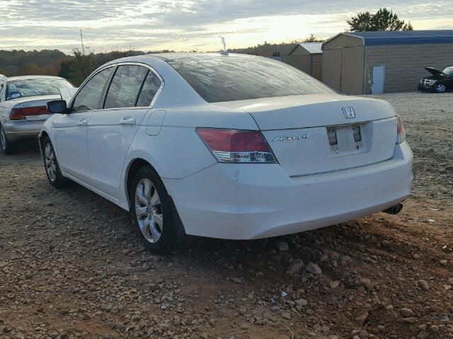 1HGCP2F80AA161513 - 2010 HONDA ACCORD EXL WHITE photo 3