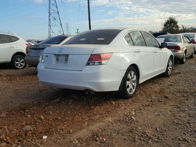 1HGCP2F80AA161513 - 2010 HONDA ACCORD EXL WHITE photo 4