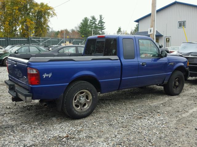 1FTZR45E65PA61442 - 2005 FORD RANGER SUP BLUE photo 4