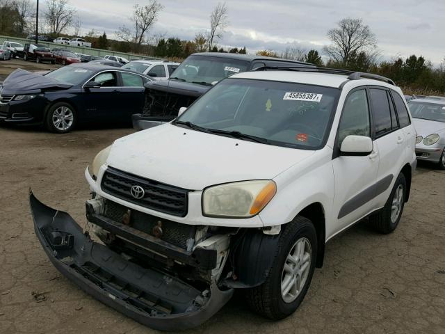 JTEGH20V310032243 - 2001 TOYOTA RAV4 SILVER photo 2