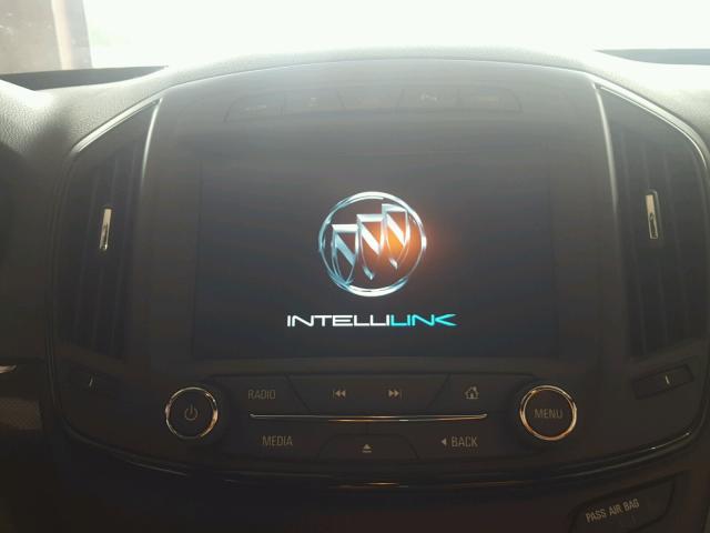 2G4GT5GX3H9133032 - 2017 BUICK REGAL GS Noir photo 9