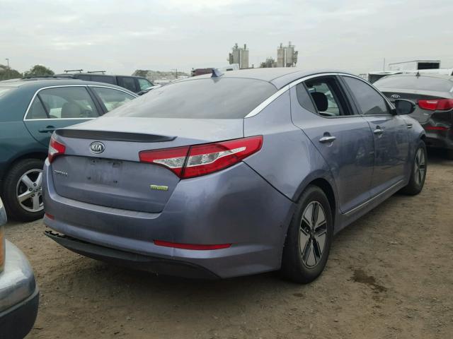 KNAGM4AD9C5011028 - 2012 KIA OPTIMA BLUE photo 4