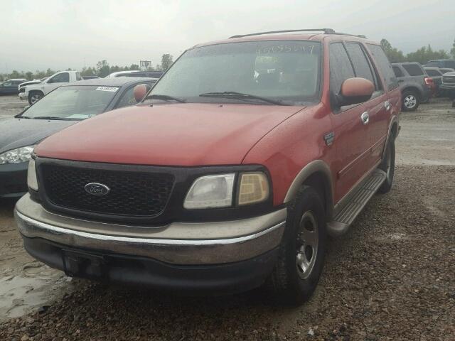 1FMRU17L6YLA46682 - 2000 FORD EXPEDITION RED photo 2