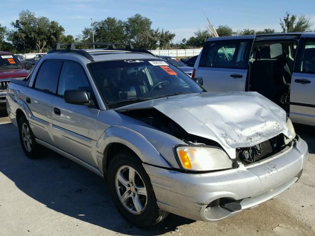 4S4BT62CX66106211 - 2006 SUBARU BAJA SPORT SILVER photo 1