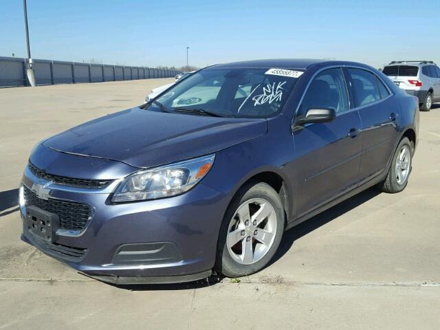 1G11B5SL3FF329423 - 2015 CHEVROLET MALIBU LS BLUE photo 2