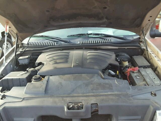 5LMEU88H24ZJ52424 - 2004 LINCOLN AVIATOR TAN photo 7