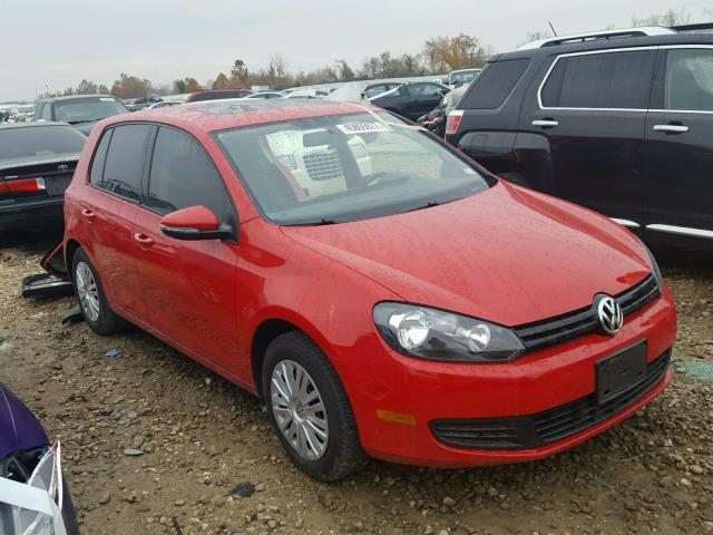WVWDA7AJ1AW399370 - 2010 VOLKSWAGEN GOLF 红色 照片 1