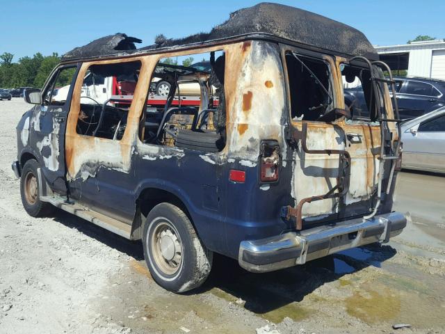 2B6HB21X9MK462117 - 1991 DODGE RAM VAN B2 BURN photo 3