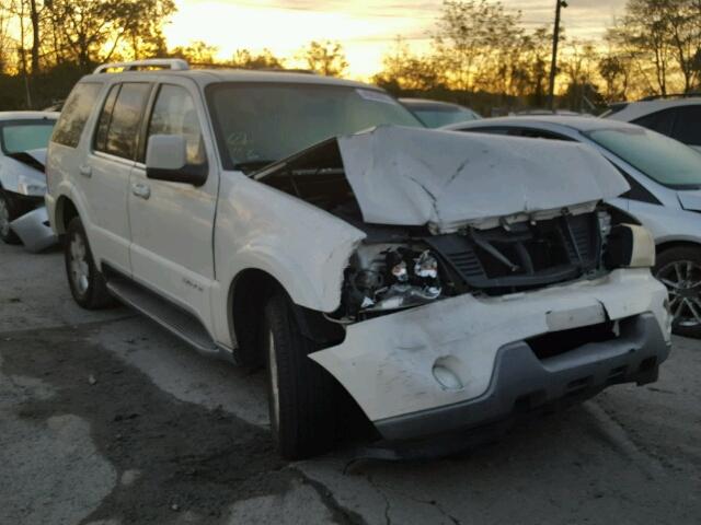 5LMEU78H73ZJ13112 - 2003 LINCOLN AVIATOR WHITE photo 1