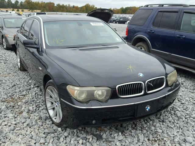 WBAGN63402DR01301 - 2002 BMW 745 LI BLACK photo 1