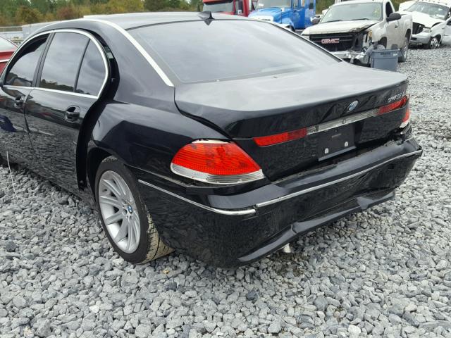 WBAGN63402DR01301 - 2002 BMW 745 LI BLACK photo 9