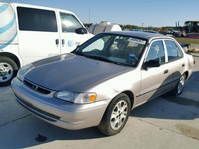 1NXBR12E1WZ090804 - 1998 TOYOTA COROLLA VE TAN photo 2