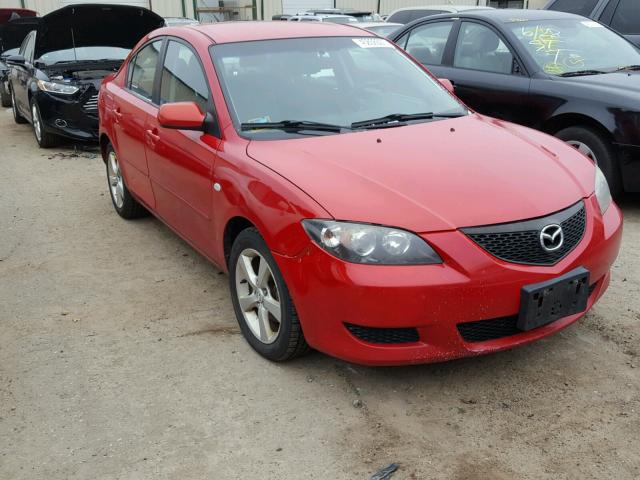 JM1BK12F761460639 - 2006 MAZDA 3 I RED photo 1