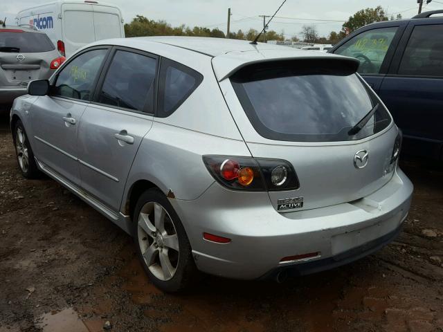 JM1BK143X41104895 - 2004 MAZDA 3 SILVER photo 3