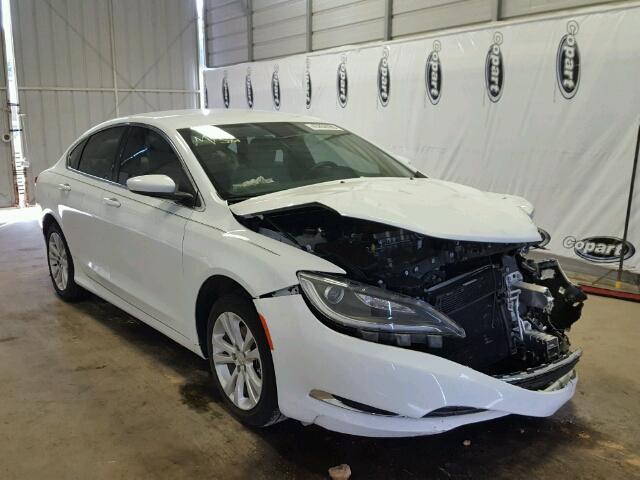 1C3CCCAB3HN506642 - 2017 CHRYSLER 200 LIMITE WHITE photo 1