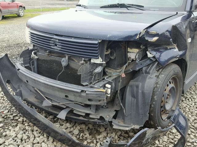 JTLKT324264054939 - 2006 TOYOTA SCION XB ლურჯი ფოტო 9